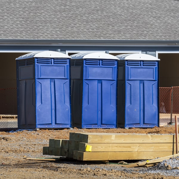 how do i determine the correct number of porta potties necessary for my event in Centerville